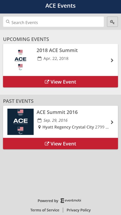 ACE Events App