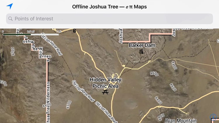 Offline Joshua Tree Map screenshot-2