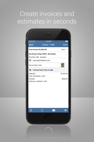 Invoice and Quote Maker screenshot 3