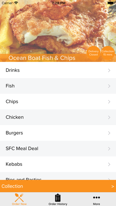 Ocean Boat Fish & Chips screenshot 2
