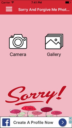 Sorry And Forgive Me Photo Frame(圖1)-速報App