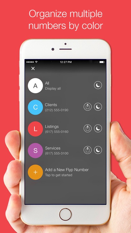 Flyp: Multiple Phone Numbers screenshot-3