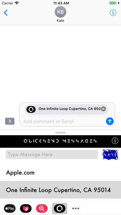 QuickSend Messages screenshot 4