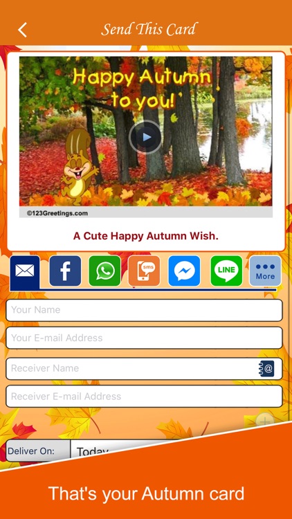 Autumn Cards