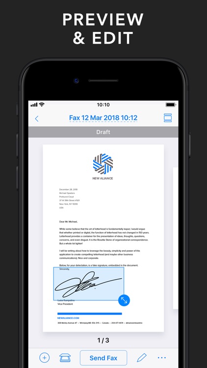 Fax App - Send Fax from Phone screenshot-3