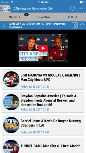 24h News for Manchester City(圖5)-速報App