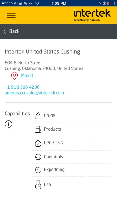 Intertek CAA Directory screenshot 3