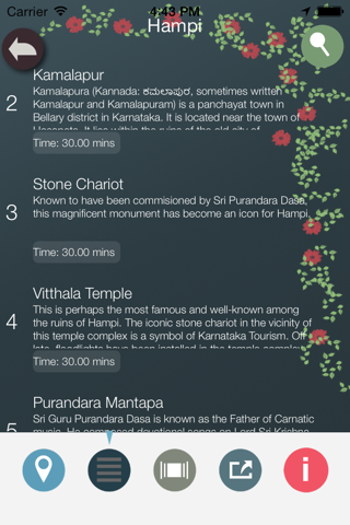 Hampi Planner screenshot 4