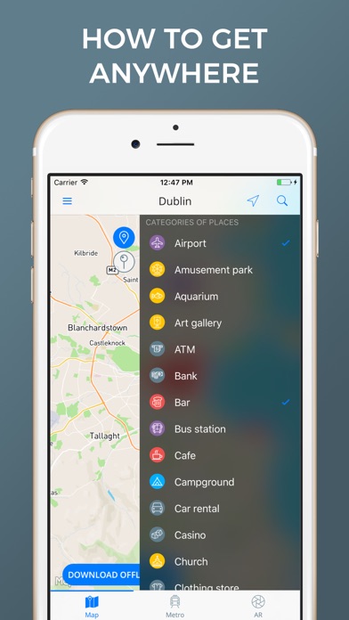 Dublin city maps screenshot 3
