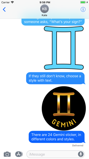 GEMINI Stickers