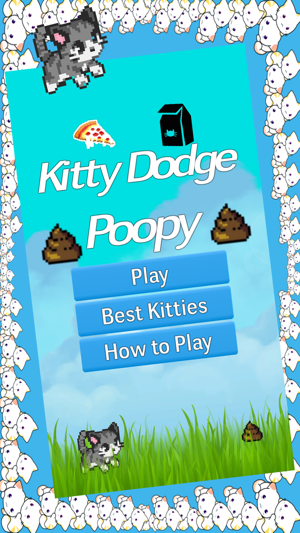 Kitty Dodge Poopy!