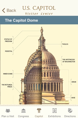 U.S. Capitol Visitor Guide screenshot 3