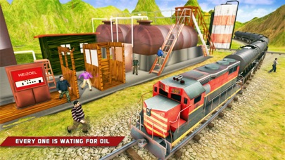 Oil Train Simulator Driving screenshot 4