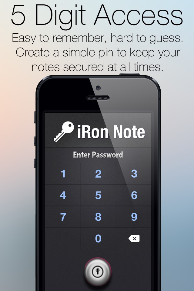 iRon Note Secret Hidden Folder screenshot 3