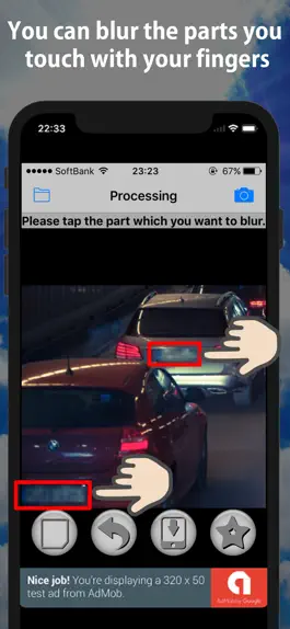 Game screenshot Partially blur photo effecter apk