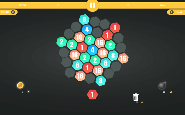 Launch & Merge : Hexa Puzzle(圖3)-速報App