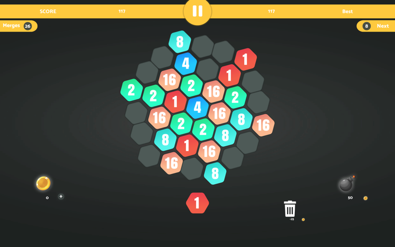 Launch & Merge : Hexa Puzzle screenshot 3