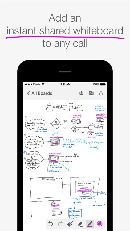 Scribble Together Whiteboard