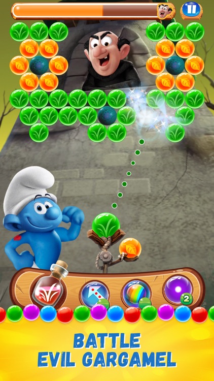 Smurfs Bubble Story