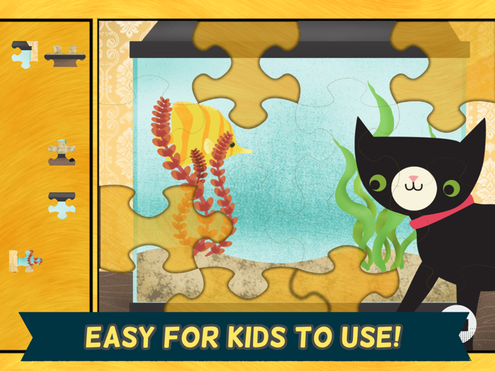 Pet Games for Kids Puzzles