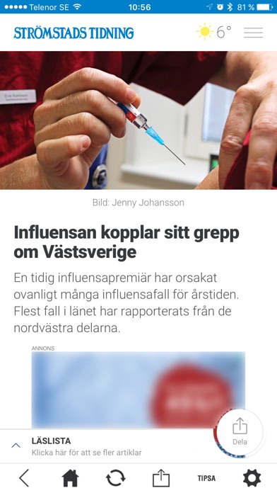 Strömstads Tidning screenshot 2