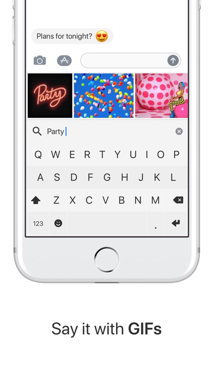 Fleksy + GIF Keyboard