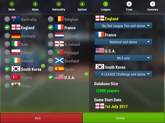 Football Manager Mobile 2018 на iPad