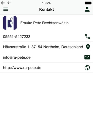 Frauke Pete Rechtsanwältin screenshot 4
