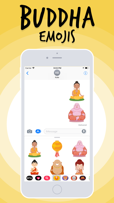 Buddha Emojis screenshot 4