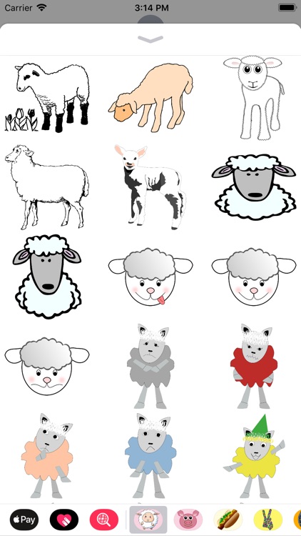 Lamb Sticker Pack screenshot-1