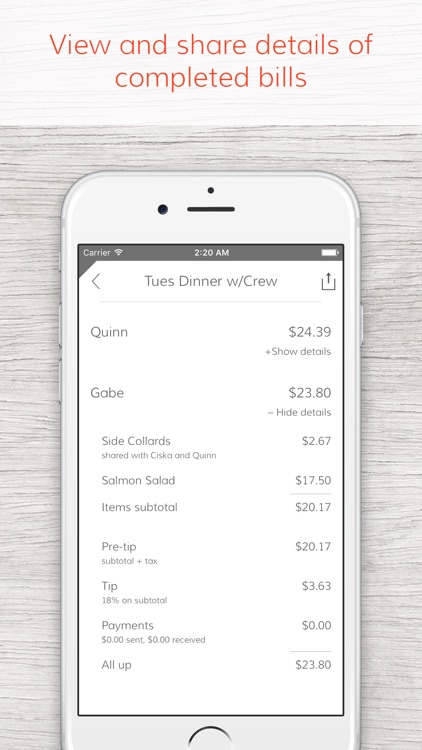 Tab - The simple bill splitter screenshot-6