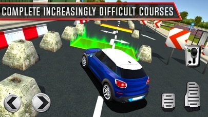 3D Car Parking Simulator - Real City Street Driving School Test Park Sim Racing Games Screenshot 4