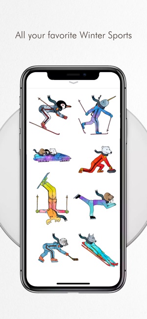 Winter Games Animated Stickers(圖1)-速報App