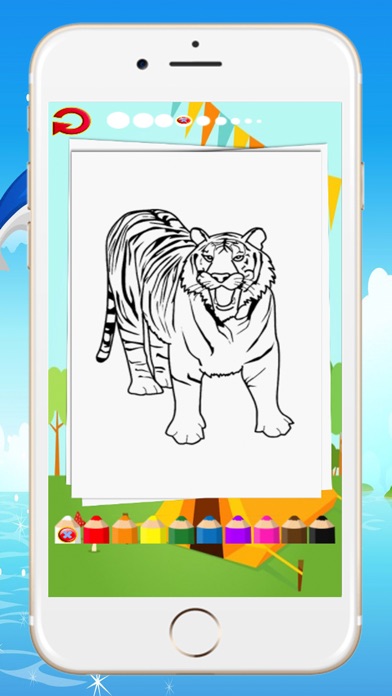 Wonderful Animal Zoo Coloring screenshot 3