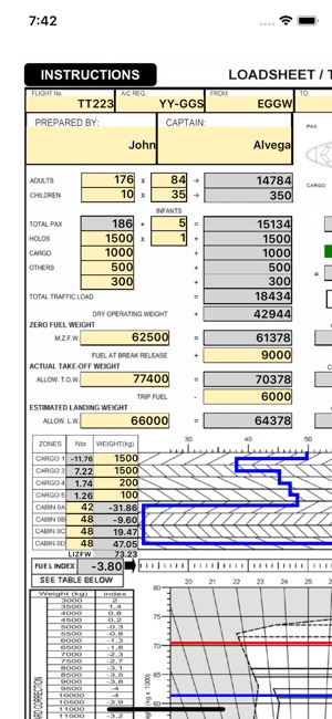 A320 LOADSHEET T&B 186 4z PAX(圖1)-速報App