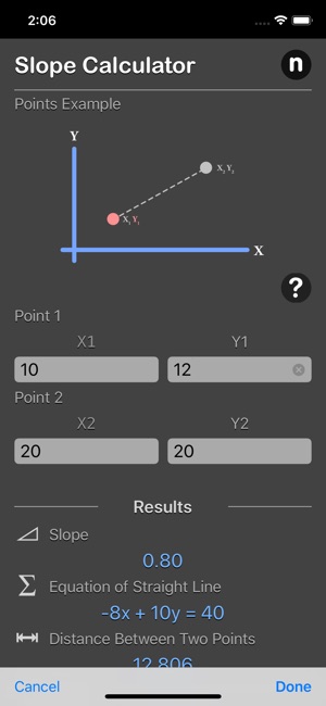 Slope Calculator Plus(圖3)-速報App