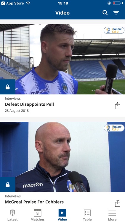 Colchester United Official App