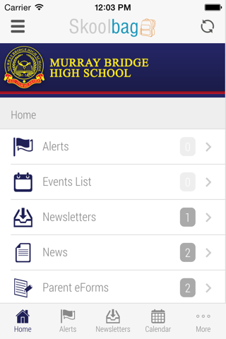 Murray Bridge High School - Skoolbag screenshot 2