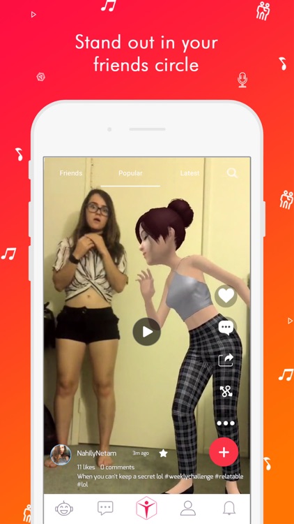 TaDa Time - 3D AR Messenger