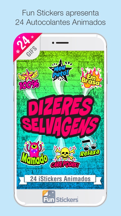 Dizeres Selvagens iSticker