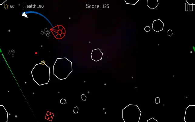 Asteroid : Space Defence, game for IOS