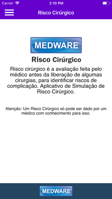 How to cancel & delete Risco Cirúrgico from iphone & ipad 2