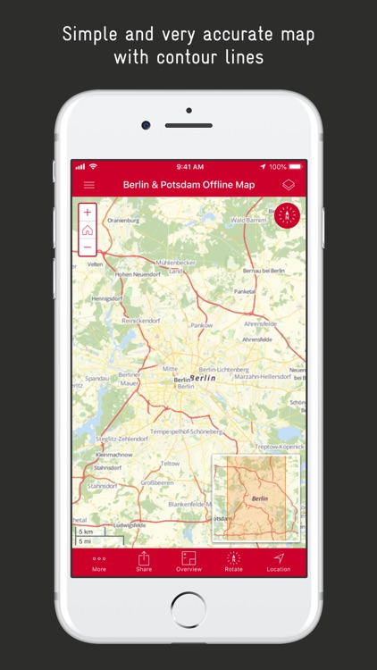 Berlin & Potsdam Offline Map