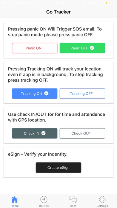 Go Tracker - GPS Tracking App screenshot 3