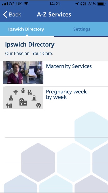 Ipswich & Colchester NHS App