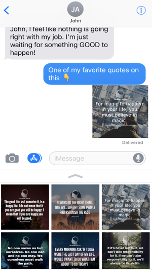 Mindful Quote Sticker Pack(圖3)-速報App