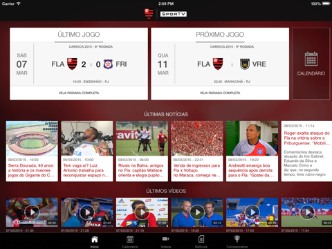 Flamengo screenshot 3