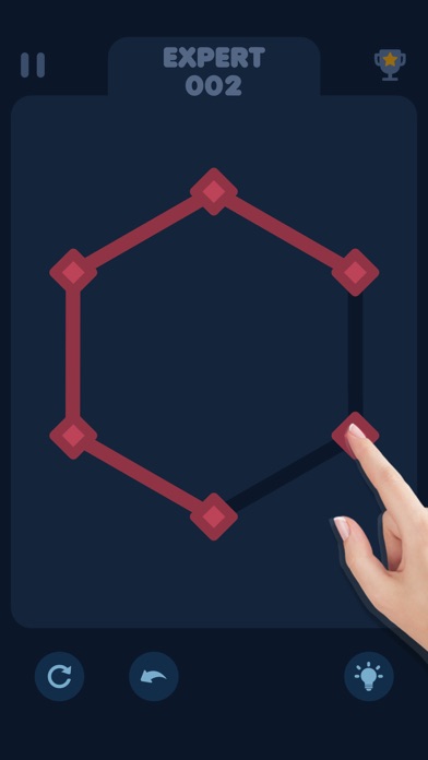 Draw One Line - Puzzle Game screenshot 2
