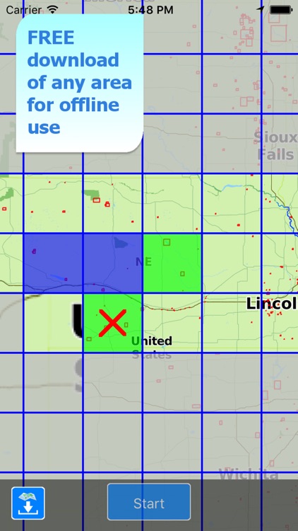 Aqua Map Nebraska Lakes GPS screenshot-5