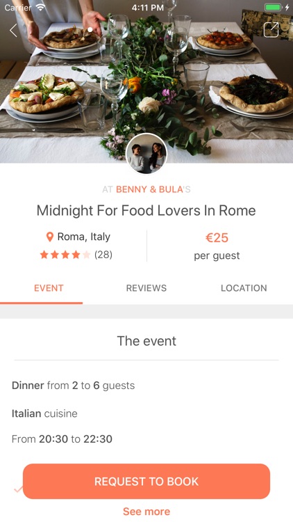 Eatwith - Food experiences